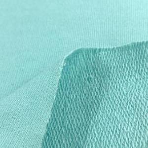 For Textile Green Cotton Spandex French Terry Fabric, GSM: 240 GSM at Rs  550/kilogram in Ludhiana